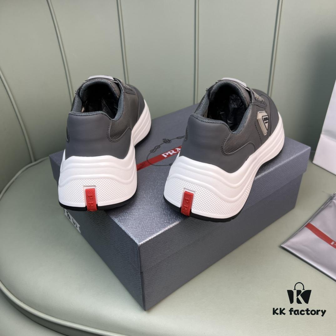6930ec486e68136f4d9b3396 PRADA Men's Shoes, Counter Bestseller, Synchronized with Official Website, High-Quality Delivery ✔️ Genuine Cowhide and Mesh Upper with Full Cowhide Lining, 1:1 Replica, Original Factory Sole, Size 38-45 (Size 45 Custom Made, No Returns or Exchanges)