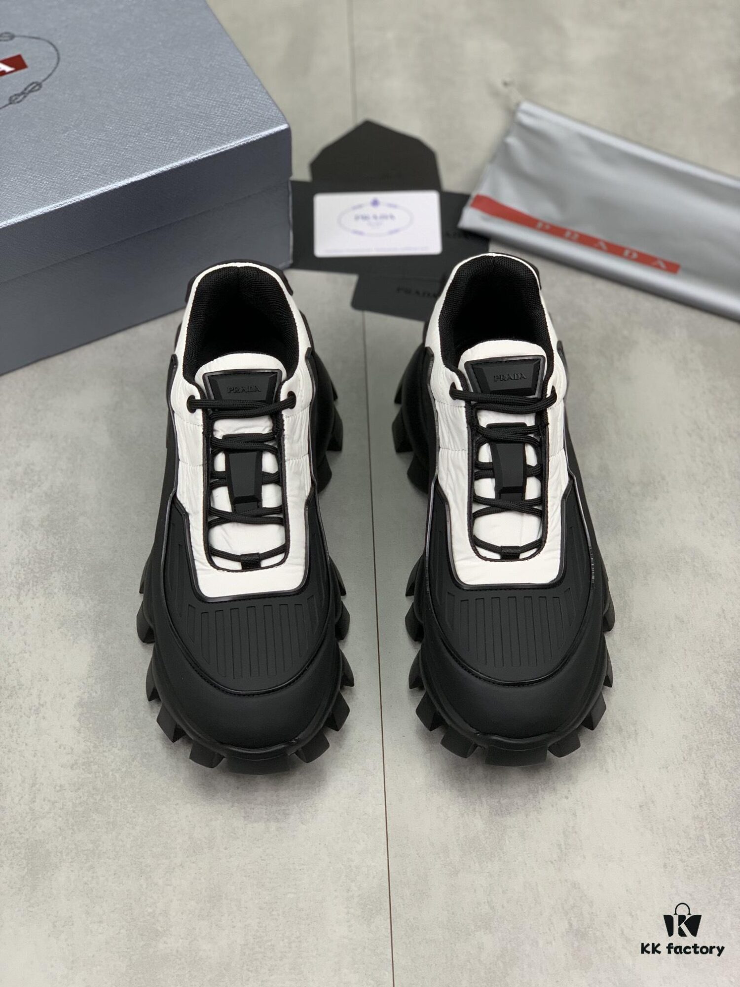 6930ec526e68136f4d9b33a2 High-Quality Beef Leather Men's Shoes (PRADA) 2021 Latest Official Release, 1:1 Replication, Hong Kong Counter Synchronized, Runway Matched