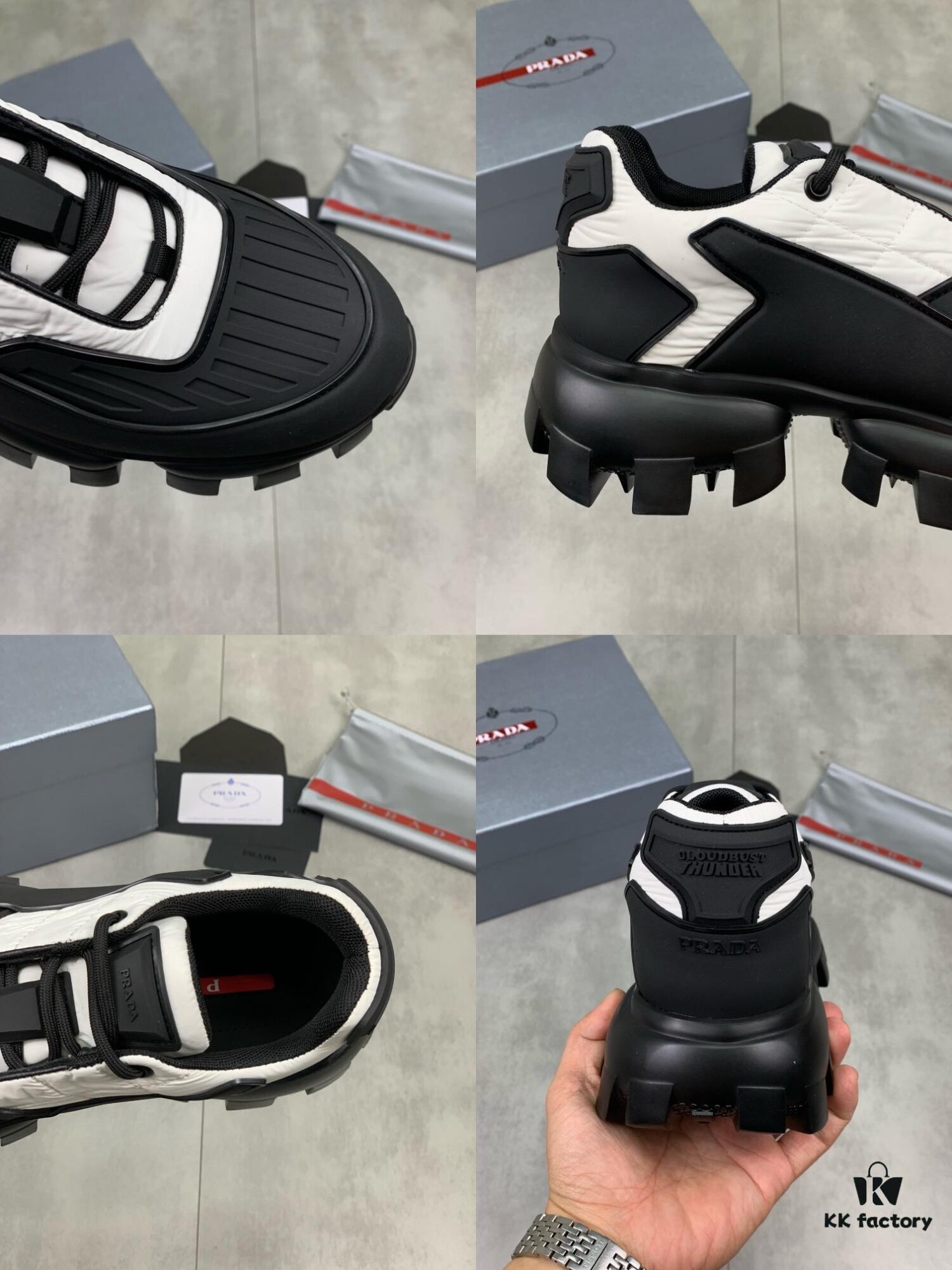 6930ec566e68136f4d9b33aa High-Quality Beef Leather Men's Shoes (PRADA) 2021 Latest Official Release, 1:1 Replication, Hong Kong Counter Synchronized, Runway Matched