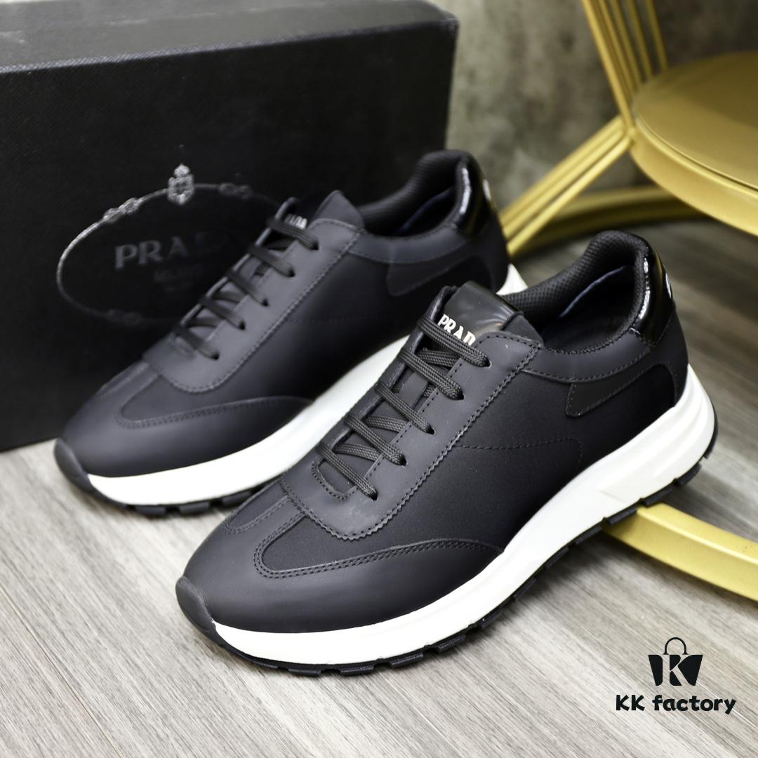 6930ec5d6e68136f4d9b33b5 PRADA Men's Luxury Fashion Casual Sneakers, Top-Quality Original Surplus, Genuine Cowhide, Breathable Interior, Special-Order Outsole