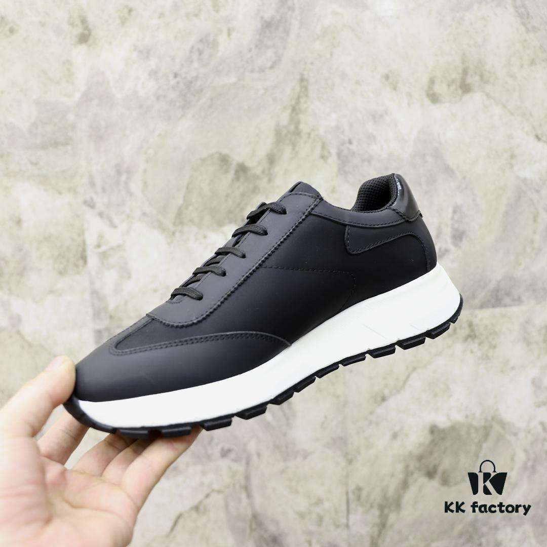 6930ec5f6e68136f4d9b33b8 PRADA Men's Luxury Fashion Casual Sneakers, Top-Quality Original Surplus, Genuine Cowhide, Breathable Interior, Special-Order Outsole