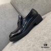 Prada Loafers with Triangle Logo Detail, Restocking Continuously