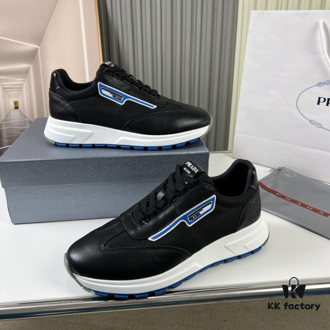 6930ec876e68136f4d9b33f6 PRADA Men's Shoes, Bestselling Counter Model, Synchronized with Official Website, High-Quality Delivery - Genuine Cowhide Flyknit Upper with Leather Lining, 1:1 Replica, Original Factory Sole, Sizes 38-45 (Size 45 Custom Made, No Returns or Exchanges)