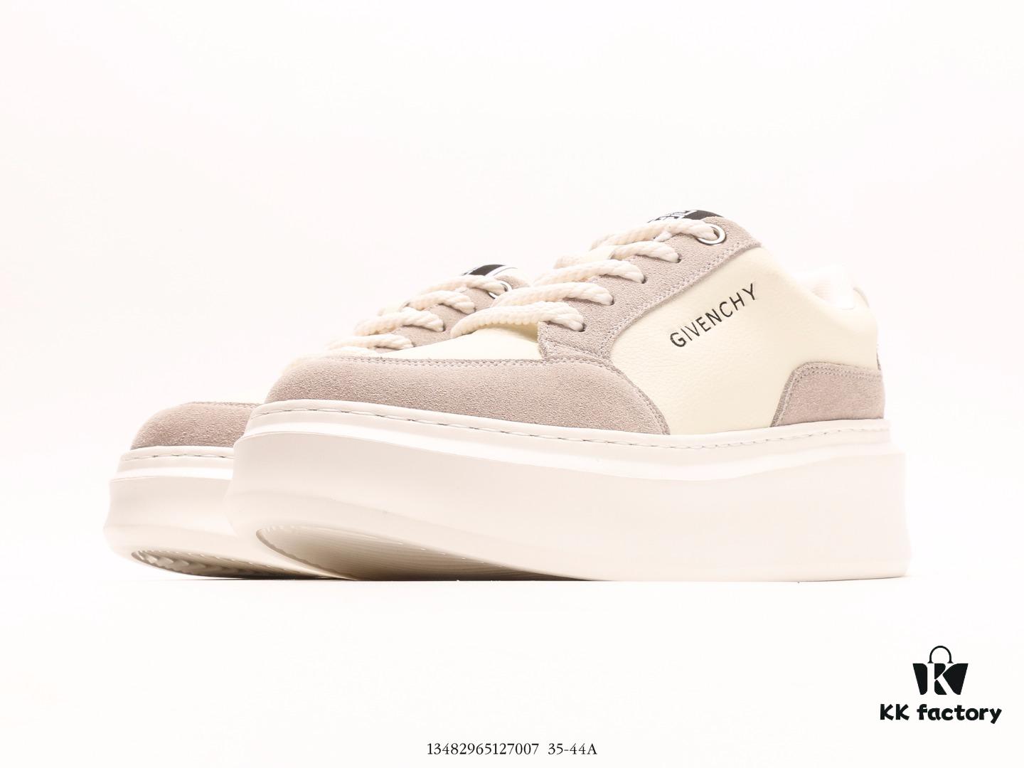 6930ec996e68136f4d9b340d Givenchy Givenchy Top Luxury Shoes Unisex Heavy-Duty Casual Shoes Made of Calfskin and Silk with Color-Block Design, Tongue Featuring Brand Logo Decoration, Three-Dimensional Composite Stitching, Lightweight and Trendy, High Comfort, 7cm Height Increase with Natural Look