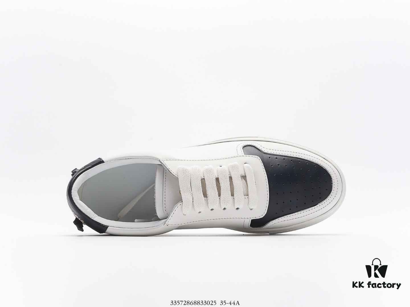 6930ecab6e68136f4d9b3428 Givenchy Urban Street Leather Sneakers Fashion Versatile Casual Lace-up White Leather Sneakers