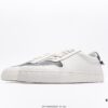 6930ecad6e68136f4d9b342b Givenchy Urban Street Leather Sneakers Fashion Versatile Casual Lace-up White Leather Sneakers
