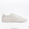 6930ecb06e68136f4d9b342e Givenchy Urban Street Leather Sneakers Fashion Versatile Casual Leather Lace-up White Sneakers