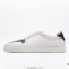 6930ecb16e68136f4d9b3431 Givenchy Urban Street Leather Sneakers Fashion Versatile Casual Lace-up White Leather Sneakers