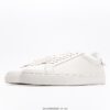 6930ecb46e68136f4d9b3434 Givenchy Urban Street Leather Sneakers Fashion Versatile Casual Leather Lace-up White Sneakers