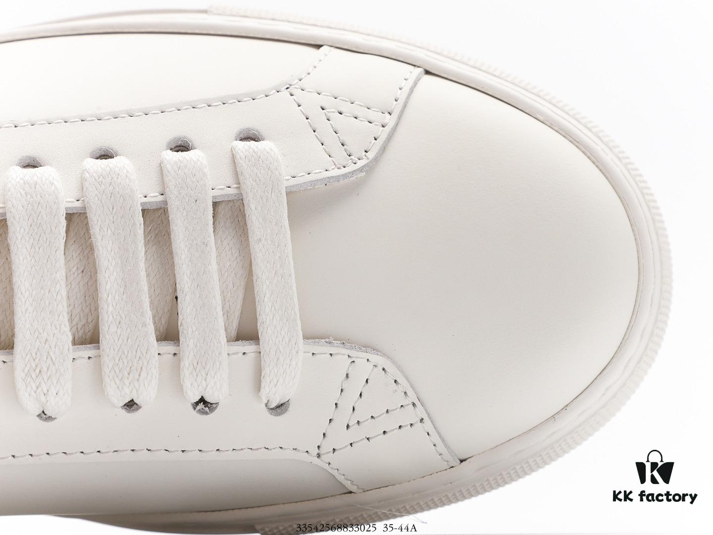 6930ecb56e68136f4d9b3437 Givenchy Urban Street Leather Sneakers Fashion Versatile Casual Leather Lace-up White Sneakers