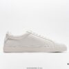 6930ecba6e68136f4d9b343e Givenchy Urban Street Leather Sneakers Fashion Versatile Casual Leather Lace-up White Sneakers