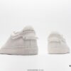 6930ecbc6e68136f4d9b3446 Givenchy Urban Street Leather Sneakers Fashion Versatile Casual Leather Lace-up White Sneakers