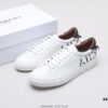 6930ecc86e68136f4d9b3458 Givenchy Givenchy Fashion Casual White Shoes Official Recommended New Color (Dark Green) Sea Turtle Version Top-Quality Glue-Free Craftsmanship Original Size 11 Pattern High-End Version on the Market Exclusive Release Top-Tier Custom Silk Cowhide at Heel