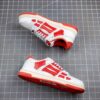 6930ecfb6e68136f4d9b349a AMIRI Skeleton High Low-Top Sneakers