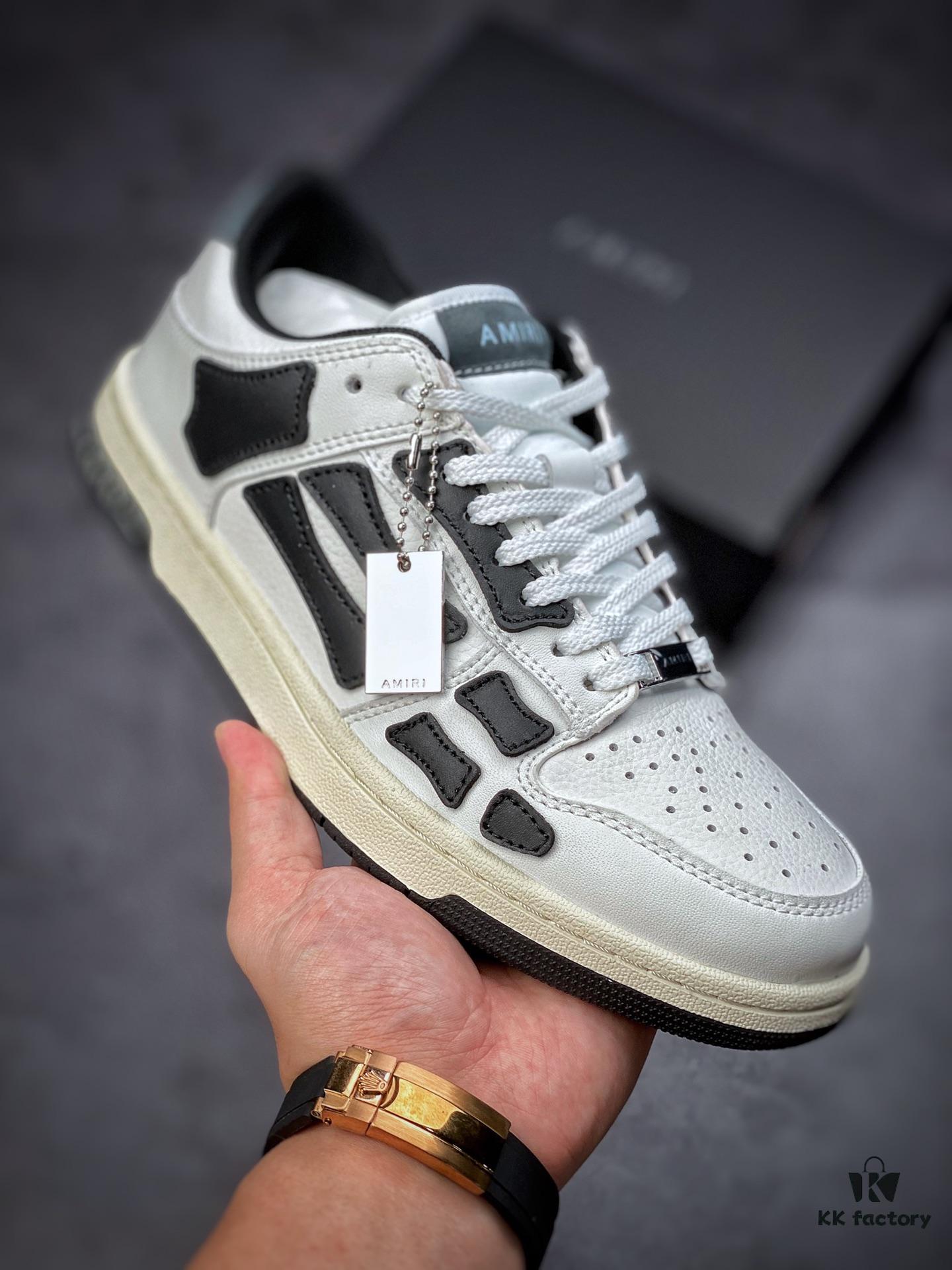 6930ed006e68136f4d9b349e Amiri Skeleton Low Sneakers - Skeleton Series Low-Top Athletic Casual Shoes