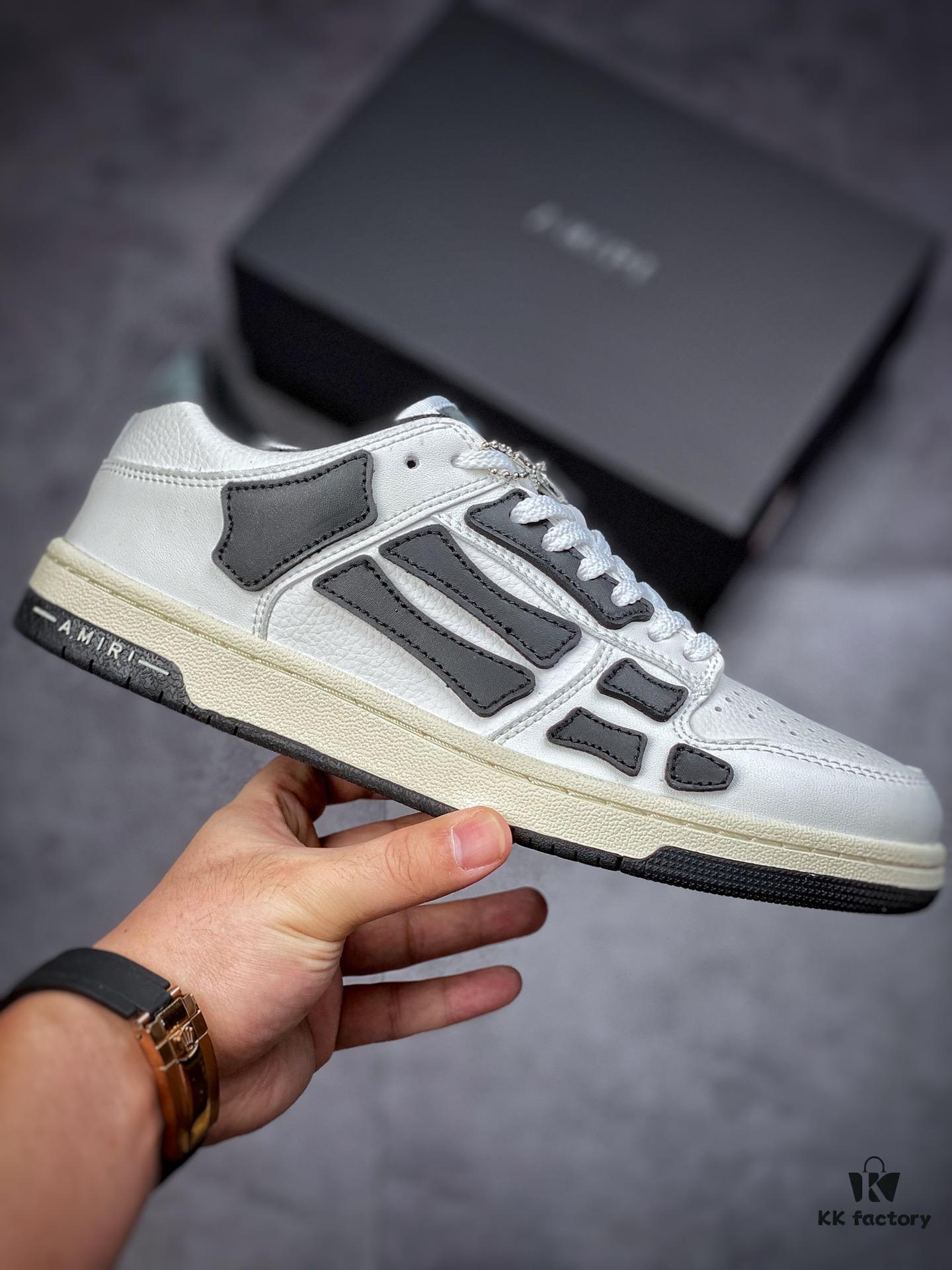 6930ed026e68136f4d9b34a1 Amiri Skeleton Low Sneakers - Skeleton Series Low-Top Athletic Casual Shoes