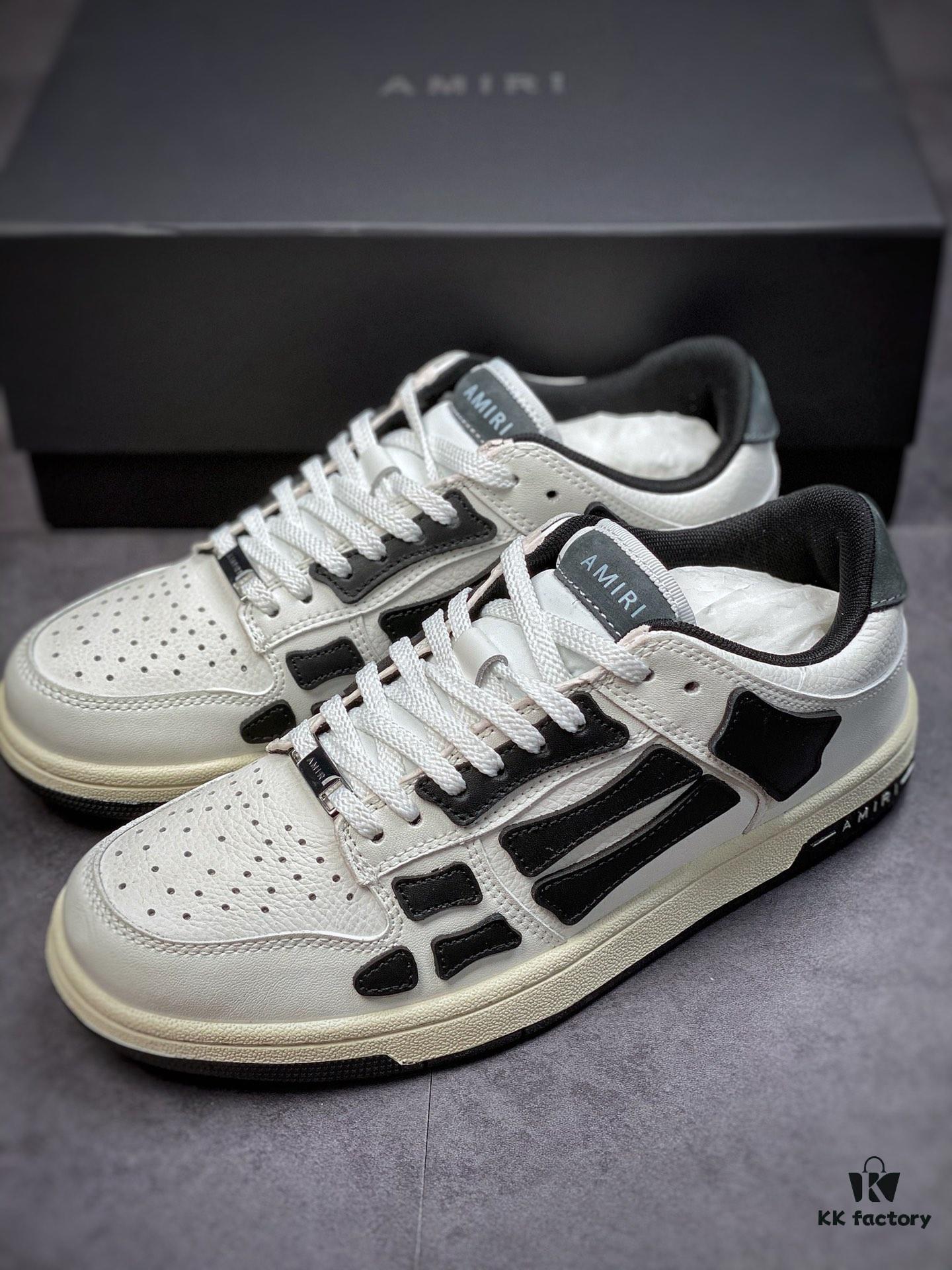 6930ed056e68136f4d9b34a4 Amiri Skeleton Low Sneakers - Skeleton Series Low-Top Athletic Casual Shoes