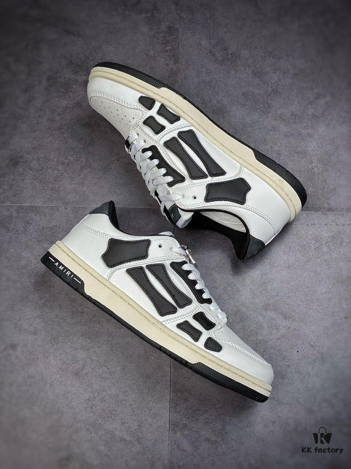 6930ed066e68136f4d9b34a6 Amiri Skeleton Low Sneakers - Skeleton Series Low-Top Athletic Casual Shoes
