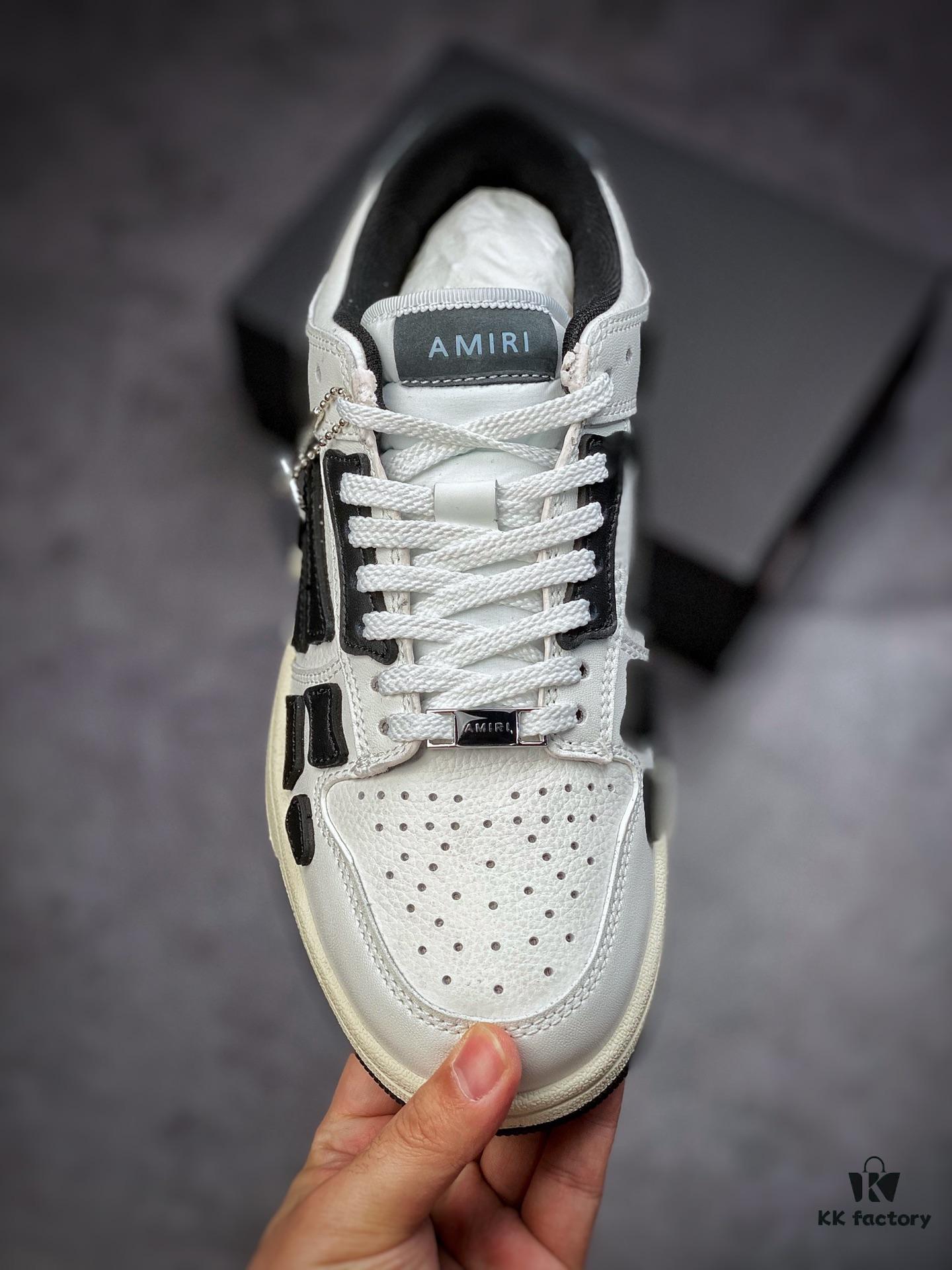 6930ed086e68136f4d9b34a8 Amiri Skeleton Low Sneakers - Skeleton Series Low-Top Athletic Casual Shoes
