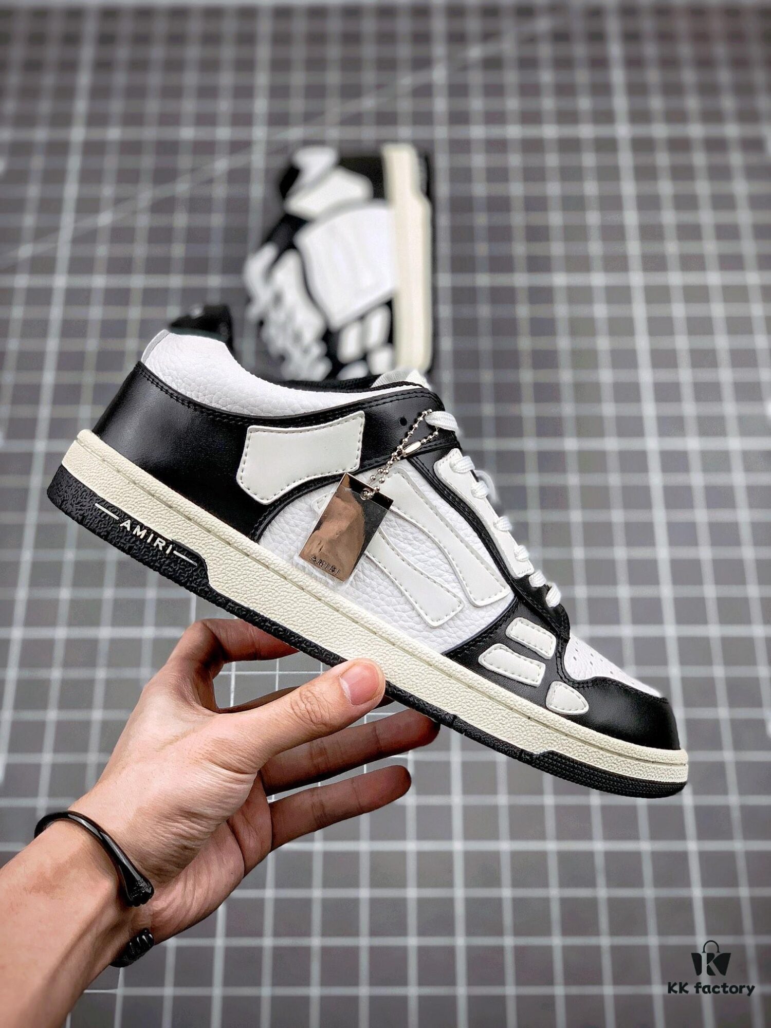 AMIRI 21SS SKEL-TOP Skeleton Low-Top Shoes