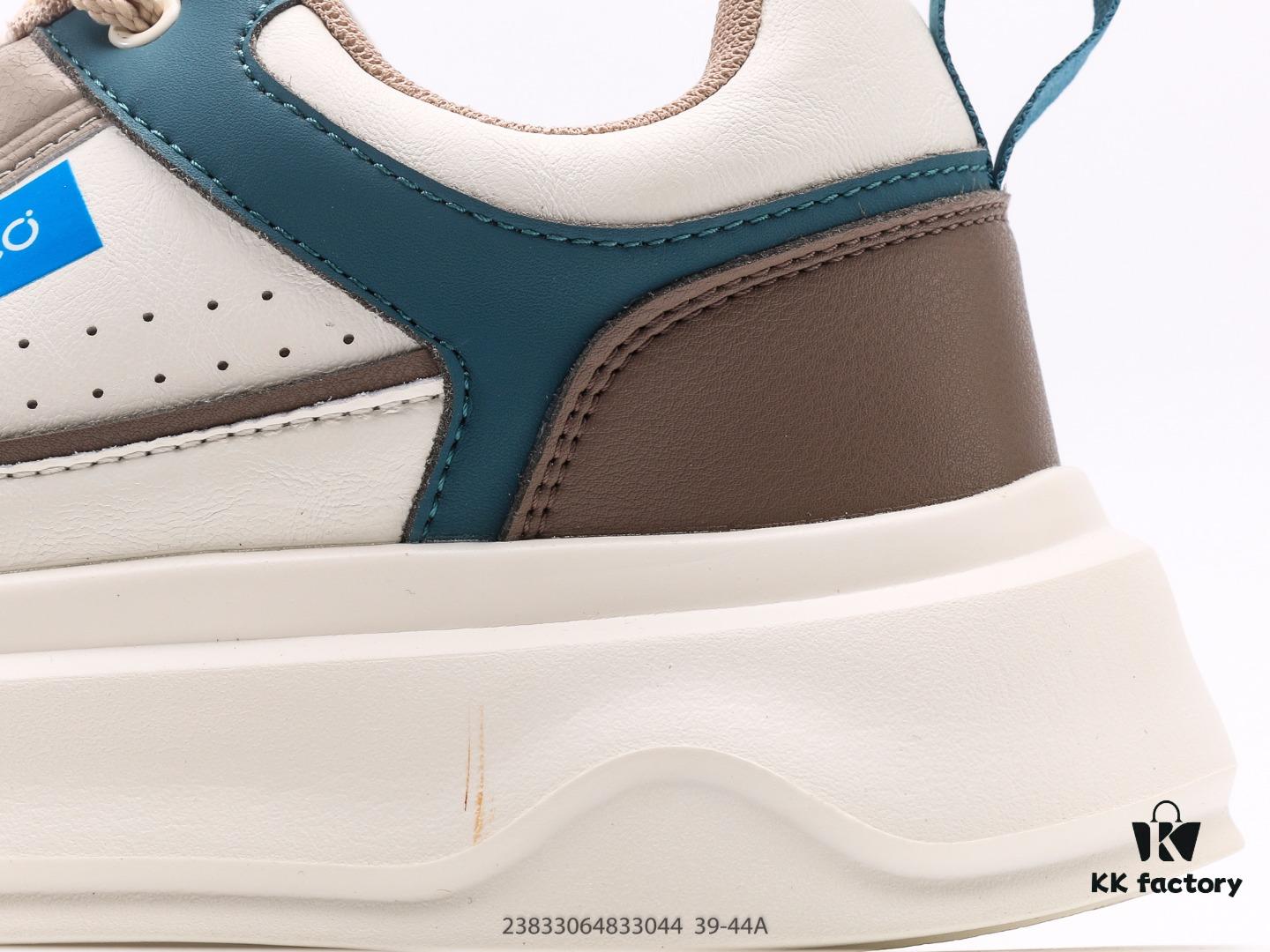 6930ed2a6e68136f4d9b34d4 ECCO Casual Men's Shoes for Autumn, Height-Increasing Round-Toe White Sneakers, Urban Lightweight Series with Combined Full Grain and Split Cowhide Upper, Fashionable and Stylish Design, Simple Thick Lace Closure for Adjustable Fit, PU Thickened Sole with Arch and Heel Support for Comfort and Stability, Versatile and Minimalist Look