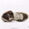 ECCO Men's Genuine Leather Casual Shoes 2024 New Fashion Hybrid Outdoor Sneakers Mid-to-High Top White Shoes Stylish Urban Look
