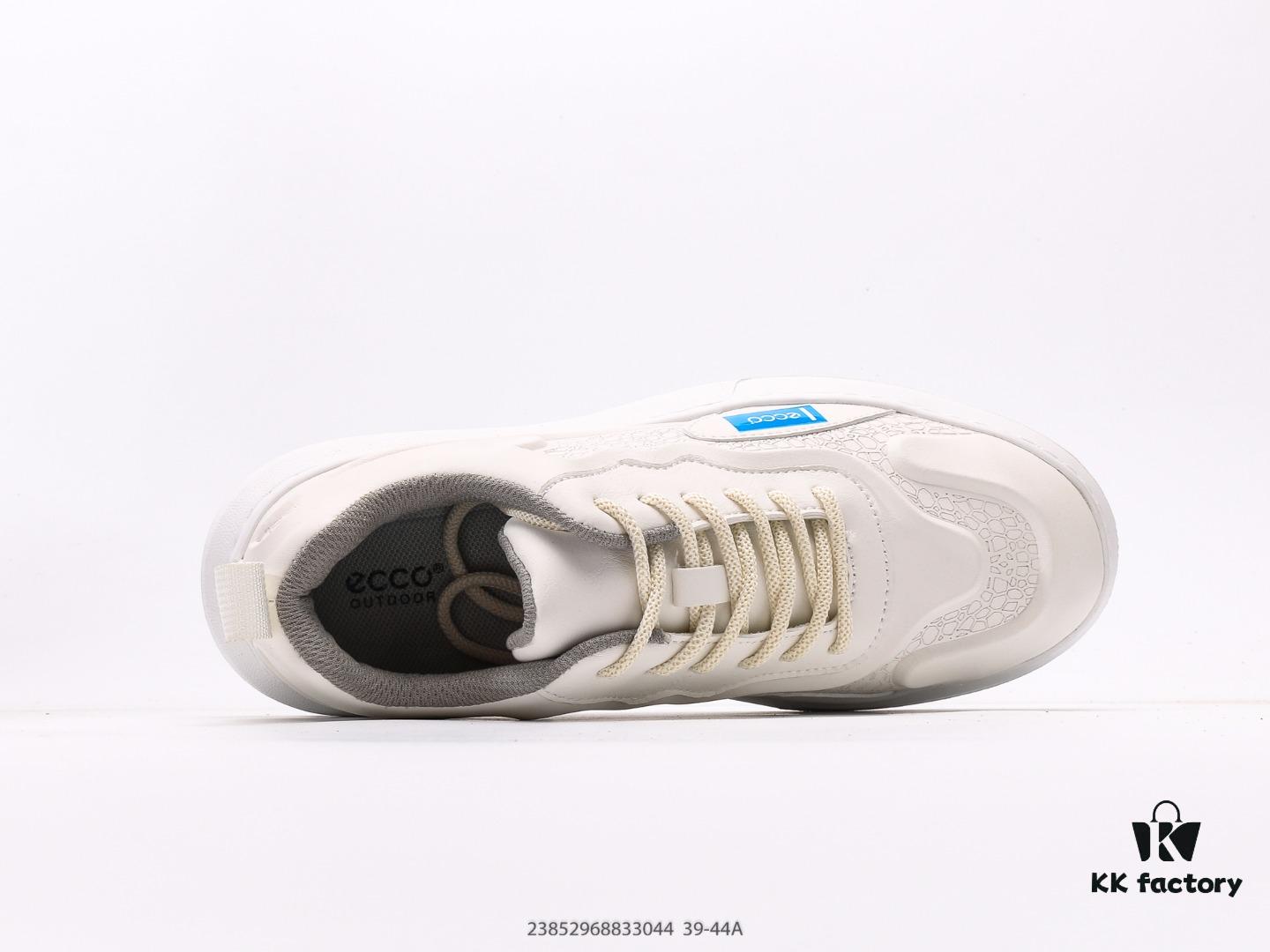 6930ed366e68136f4d9b34ec ECCO Men's Outdoor Casual Shoes Breathable Lightweight Lace-up Athletic Shoes
