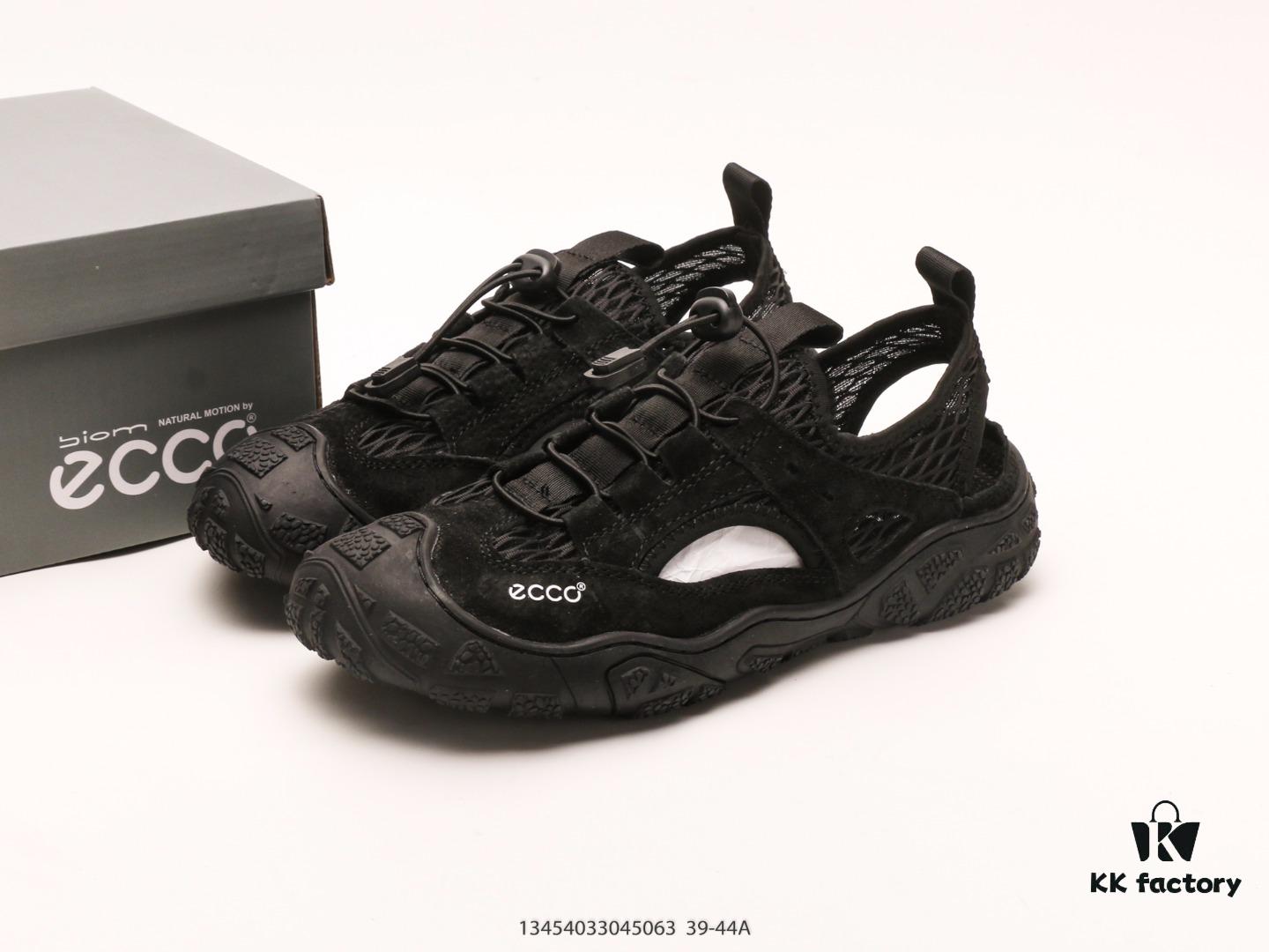 6930ed636e68136f4d9b3533 Ecco Patchwork Sneakers Color-block White Casual Shoes Street Lightweight Series Premium Full-grain Cowhide Soft and Elastic Texture Delicate Touch Breathable Pigskin Lining