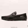 6930ed646e68136f4d9b3534 ECCO New Arrival Versatile Casual Loafers Bean Shoes, Original Three-Piece Set Included, Dust-Proof Paper, Handheld Bag, High-Elastic Outsole, Full-Grain Cowhide, Handcrafted, Neat Stitching, Clear Texture, Original Quality, Sporty Breathable Mesh Panels, ECCO Family Craftsmanship, High-End Fashion, Simple and Elegant