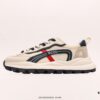 6930ed676e68136f4d9b353b Ecco Men's Casual Retro Running Shoes, Multi-Season Sneakers with Leather and Mesh Upper, Stylish Wafer Sole Design for Comfortable Wear