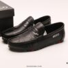 6930ed676e68136f4d9b353d ECCO New Arrival Versatile Casual Loafers Bean Shoes, Original Three-Piece Set Included, Dust-Proof Paper, Handheld Bag, High-Elastic Outsole, Full-Grain Cowhide, Handcrafted, Neat Stitching, Clear Texture, Original Quality, Sporty Breathable Mesh Panels, ECCO Family Craftsmanship, High-End Fashion, Simple and Elegant