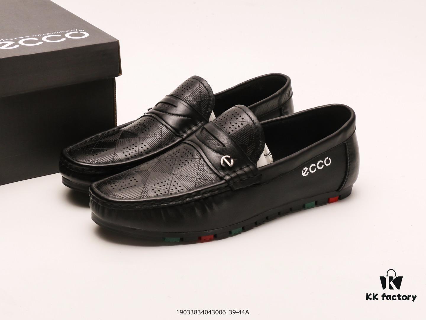 6930ed676e68136f4d9b353d ECCO New Arrival Versatile Casual Loafers Bean Shoes, Original Three-Piece Set Included, Dust-Proof Paper, Handheld Bag, High-Elastic Outsole, Full-Grain Cowhide, Handcrafted, Neat Stitching, Clear Texture, Original Quality, Sporty Breathable Mesh Panels, ECCO Family Craftsmanship, High-End Fashion, Simple and Elegant