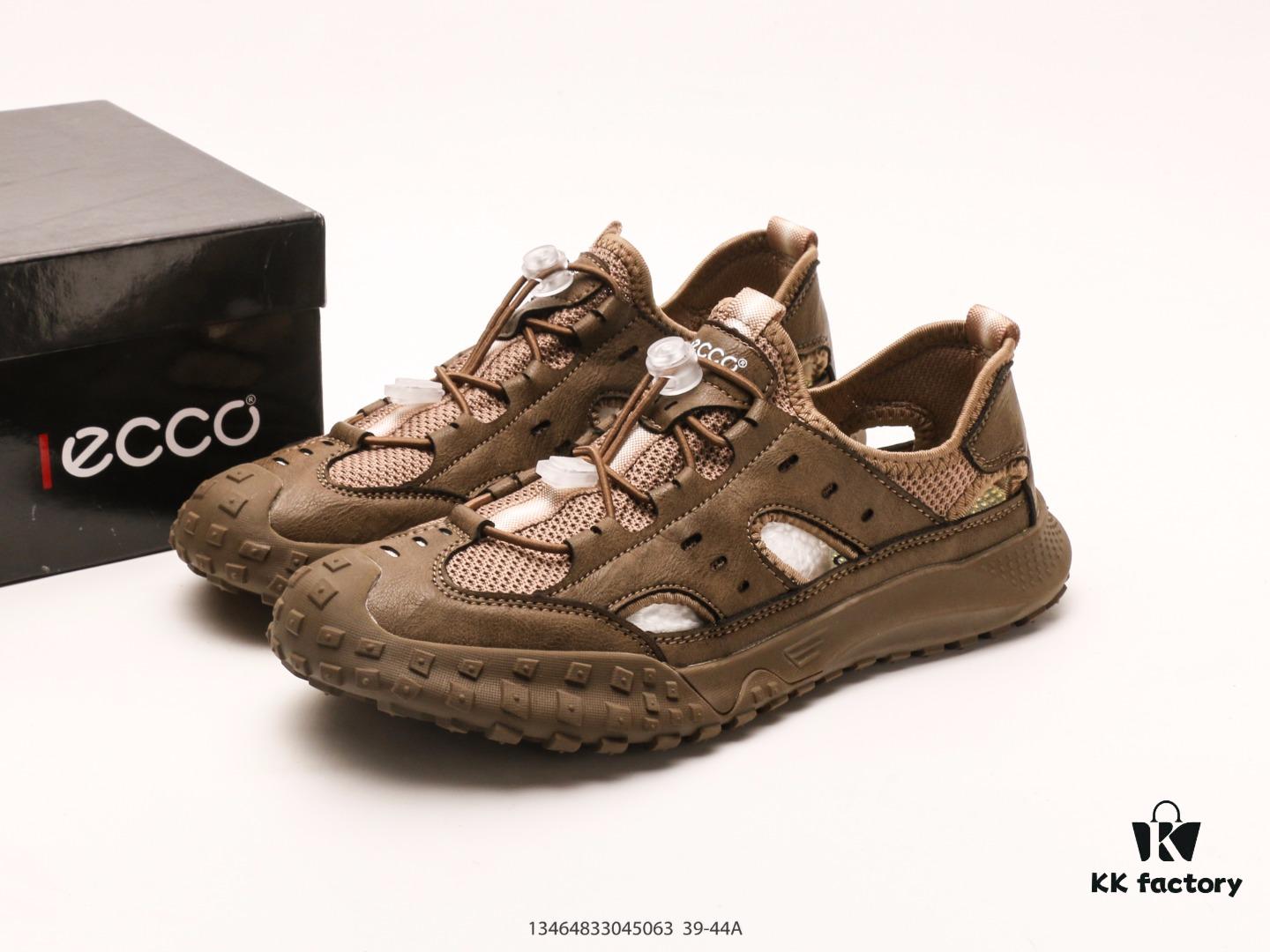 6930ed976e68136f4d9b3590 ECCO Men's Casual Sandals, Versatile and Comfortable, Premium Full-Grain Calf Leather, Breathable and Slip-Resistant, Elegant Stitching, Fashionable and Durable