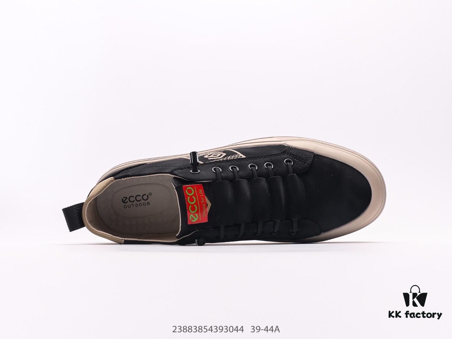 6930edb56e68136f4d9b35c2 ECCO Kinetic Series Shoes, Premium Imported Full-Grain Leather Uppers, Lightweight and Highly Elastic PU Injection-Molded Outsole, Soft and Comfortable Athletic Walking Shoes