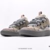 Lanvin Curb Leather Sneakers, Loafer-Style Leather Fashion Casual Shoes