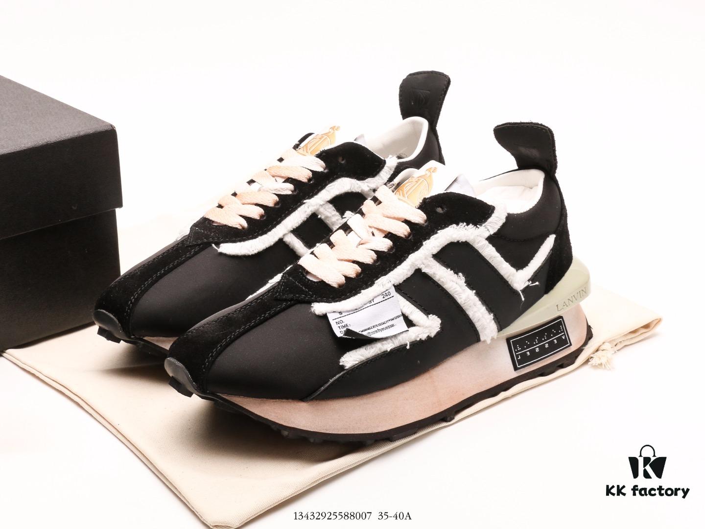 6930edfa6e68136f4d9b3631 Lanvin Autry Low Loafers Unisex Shoes, Korean Direct Shipping Autry Low-Top Retro Casual Stylish Sneakers, 100% Leather Upper, 100% Fabric Lining, 100% Rubber Sole, Made in Indonesia