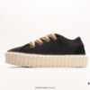 6930ee076e68136f4d9b3641 Lanvin Cotton Canvas Curbies Low-Top Sneakers, Street Attendant Collection, Retro Style Casual Sports Shoes with Wide Laces