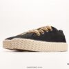 6930ee096e68136f4d9b3649 Lanvin Cotton Canvas Curbies Low-Top Sneakers, Street Attendant Collection, Retro Style Casual Sports Shoes with Wide Laces
