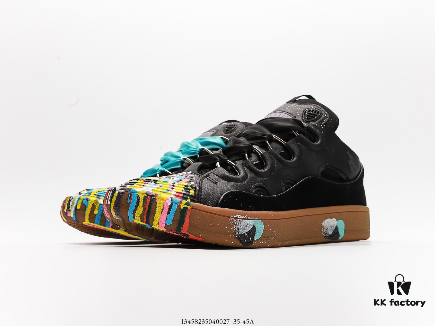 6930ee226e68136f4d9b3671 LANVIN Multicolor New Low-Top and High-Top Casual Business Sneakers