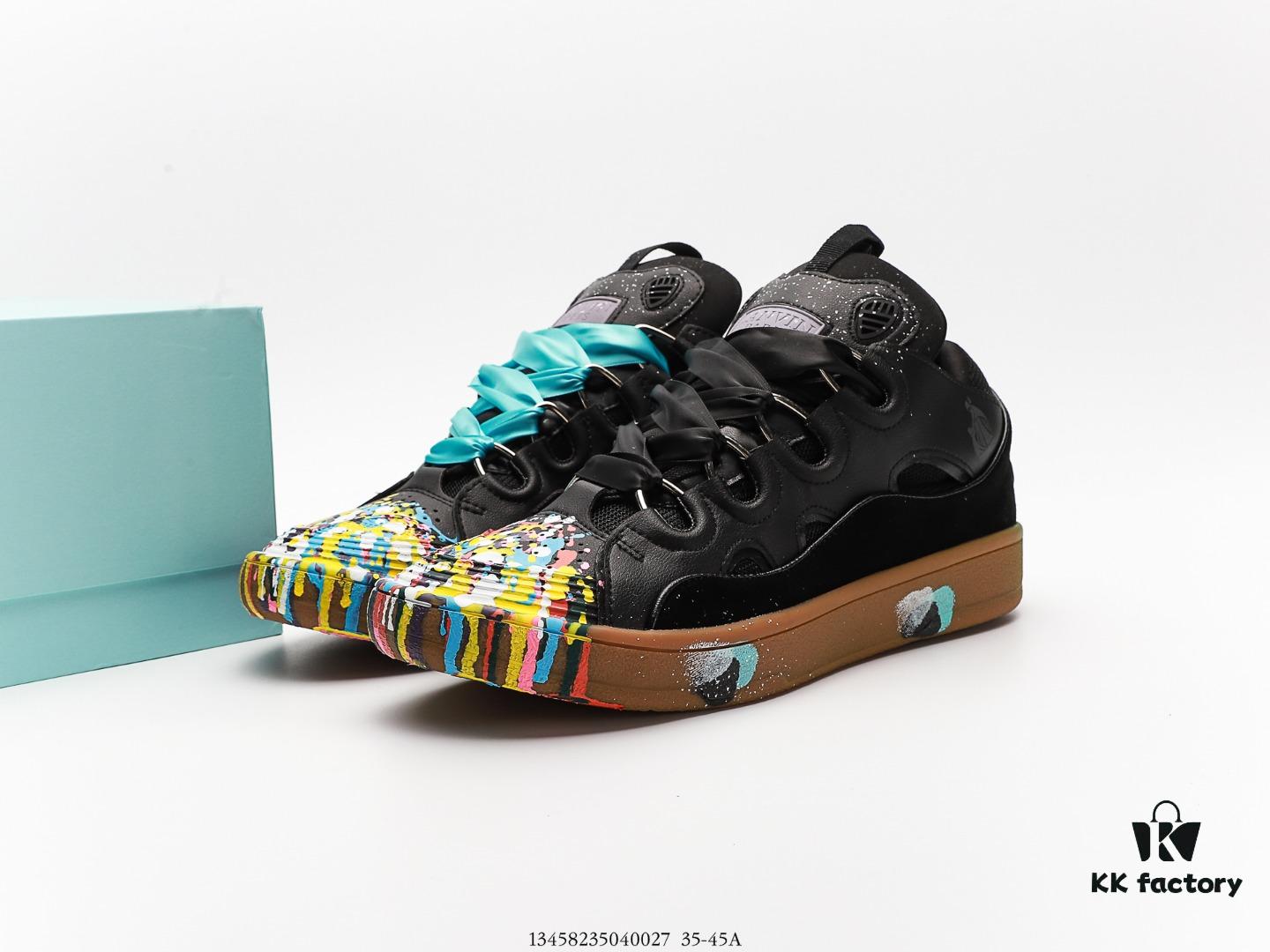 6930ee266e68136f4d9b3674 LANVIN Multicolor New Low-Top and High-Top Casual Business Sneakers