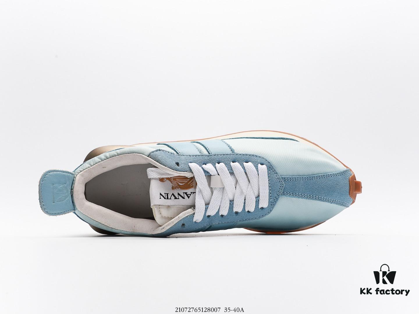 6930ee276e68136f4d9b3677 LANVIN Latest Runway CURB Series Casual Sports Shoes, Highly Popular Worldwide Upon Release, Favored by Influencers, Original Mold Reproduced with Premium Craftsmanship, Featuring Imported Sanded Calf Leather, Eco-Friendly Reverse Suede, Diamond Mesh Fabric, Soft and Breathable Space Cotton Lining, Dual-Color TPU Outsole Based on Original Design