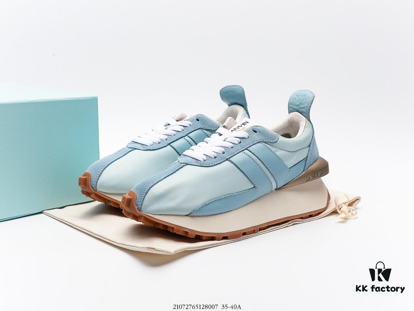 6930ee2c6e68136f4d9b367f LANVIN Latest Runway CURB Series Casual Sports Shoes, Highly Popular Worldwide Upon Release, Favored by Influencers, Original Mold Reproduced with Premium Craftsmanship, Featuring Imported Sanded Calf Leather, Eco-Friendly Reverse Suede, Diamond Mesh Fabric, Soft and Breathable Space Cotton Lining, Dual-Color TPU Outsole Based on Original Design