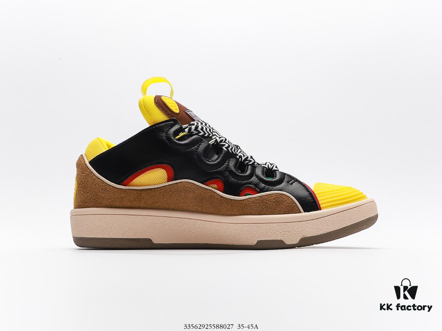 6930ee326e68136f4d9b368a LANVIN Multicolor New Men's and Women's Low-Top and High-Top Casual Business Sneakers, Intricate Craftsmanship with Luxurious Patchwork Design, Exceptionally Comfortable and Breathable, Stylish and Versatile for Any Occasion