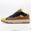 6930ee326e68136f4d9b368b LANVIN Multicolor New Men's and Women's Low-Top and High-Top Casual Business Sneakers, Intricate Craftsmanship with Luxurious Patchwork Design, Exceptionally Comfortable and Breathable, Stylish and Versatile for Any Occasion