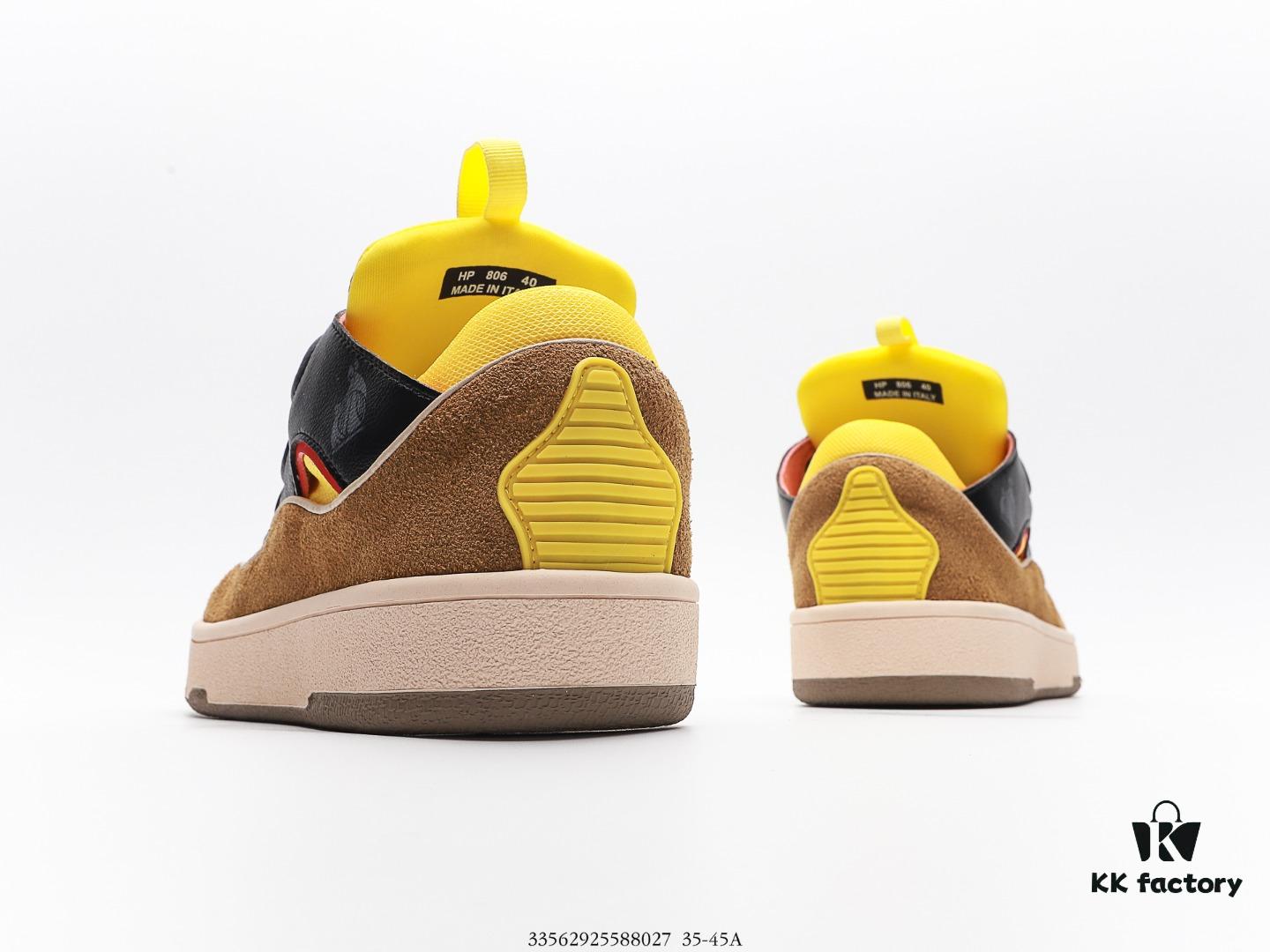 6930ee326e68136f4d9b368d LANVIN Multicolor New Men's and Women's Low-Top and High-Top Casual Business Sneakers, Intricate Craftsmanship with Luxurious Patchwork Design, Exceptionally Comfortable and Breathable, Stylish and Versatile for Any Occasion