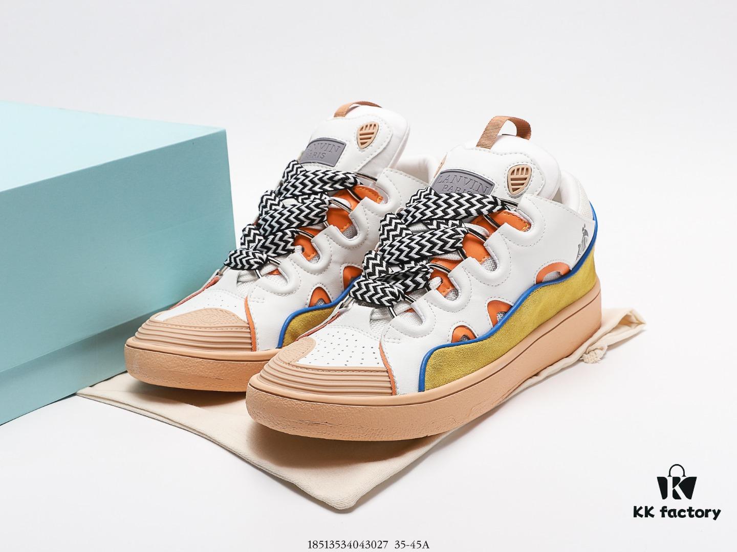 6930ee466e68136f4d9b36b1 LANVIN Latest Runway CURB Series Casual Sneakers