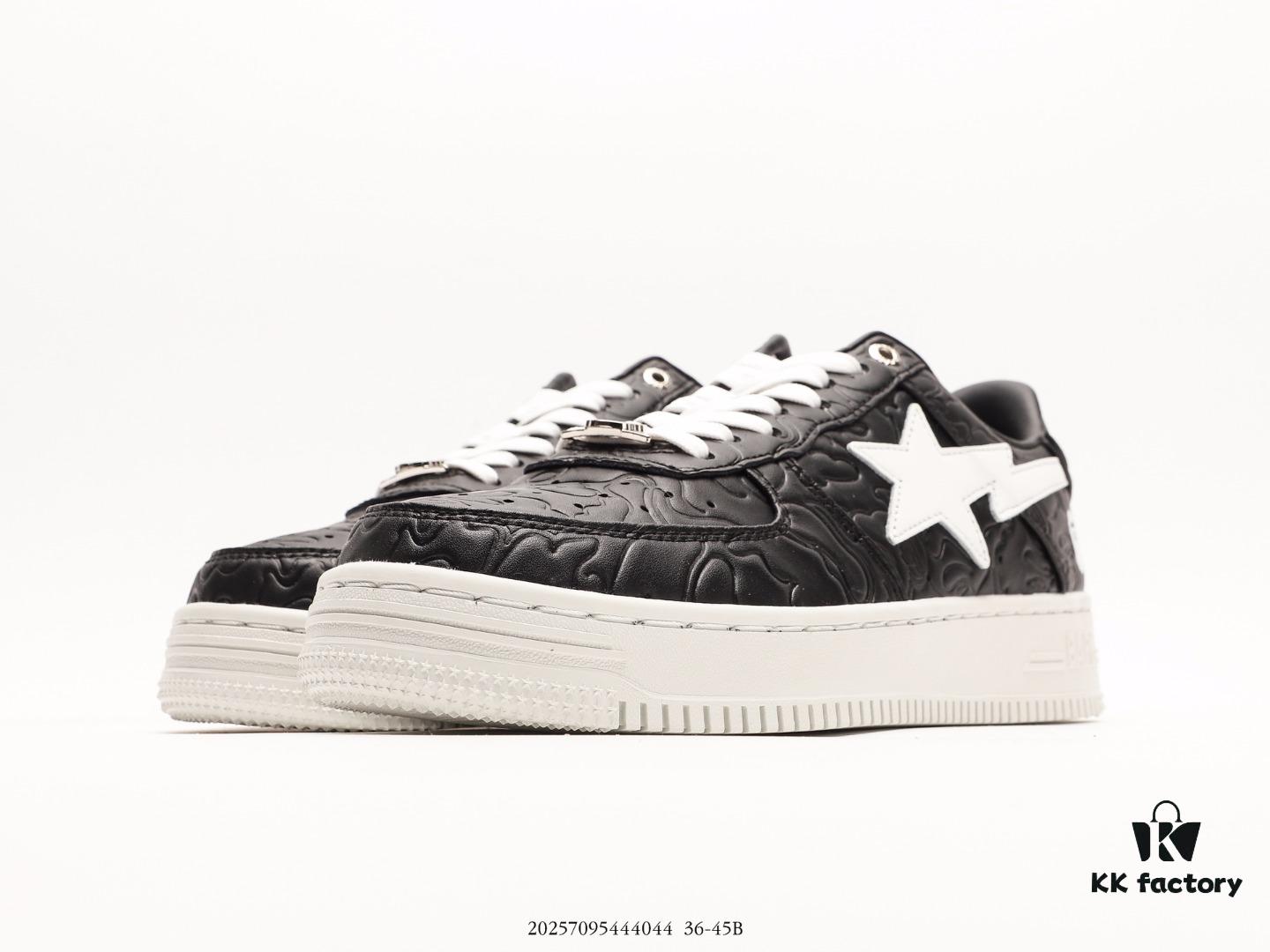 6930ee866e68136f4d9b371a Ape Head Bape Sta Tokyo Embossed Black and White, Trendsetting Nigo Brand, Classic Ape Head Skate Unisex Casual Sports Sneakers, Classic Ape Head Design, Authentic Silhouette, Seaglass Insole, Full-Length Air Cushion Inside, Premium Complete Packaging Including Custom Ape Logo Dust Bag, Ape Logo Card, Shock-Resistant Drawer Shoe Box