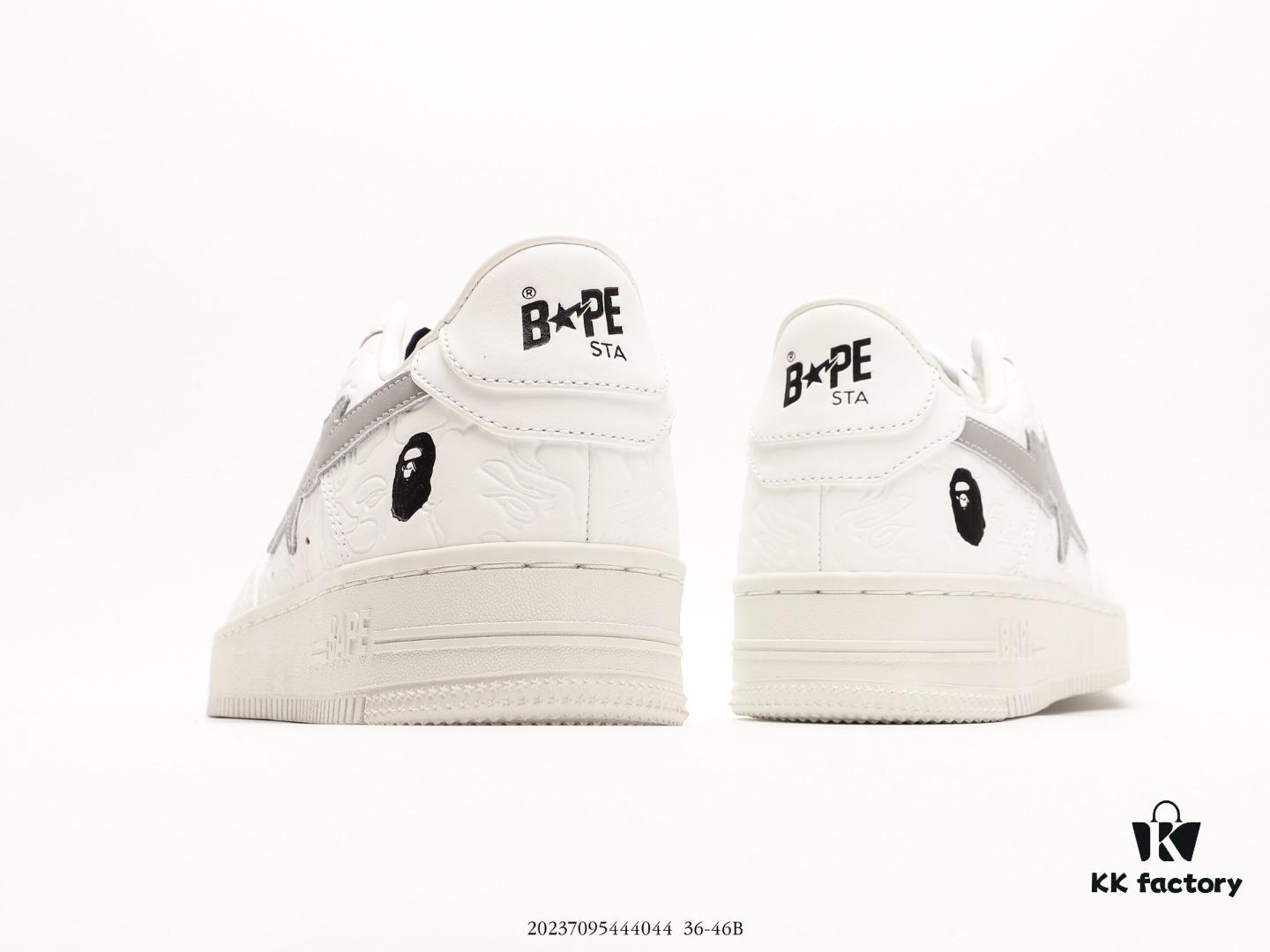 6930ee8b6e68136f4d9b3721 Ape Head BapeSta ToLow Classic Low-Top Casual Sneakers, Highest Retail Version, Meticulously Developed Over Six Months, Premium Full-Grain Leather Upper and Lining, High-Frequency Imported Machine Logo Pressing, Midsole with Ortholite Cushioning Material