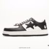6930ee8d6e68136f4d9b3726 Ape Head Bape Sta Low Popular Classic Retro Style, Full Shoe Made of High-Quality White Cowhide Including Linings and Tongue, Premium Texture with Excellent Durability and Stain Resistance