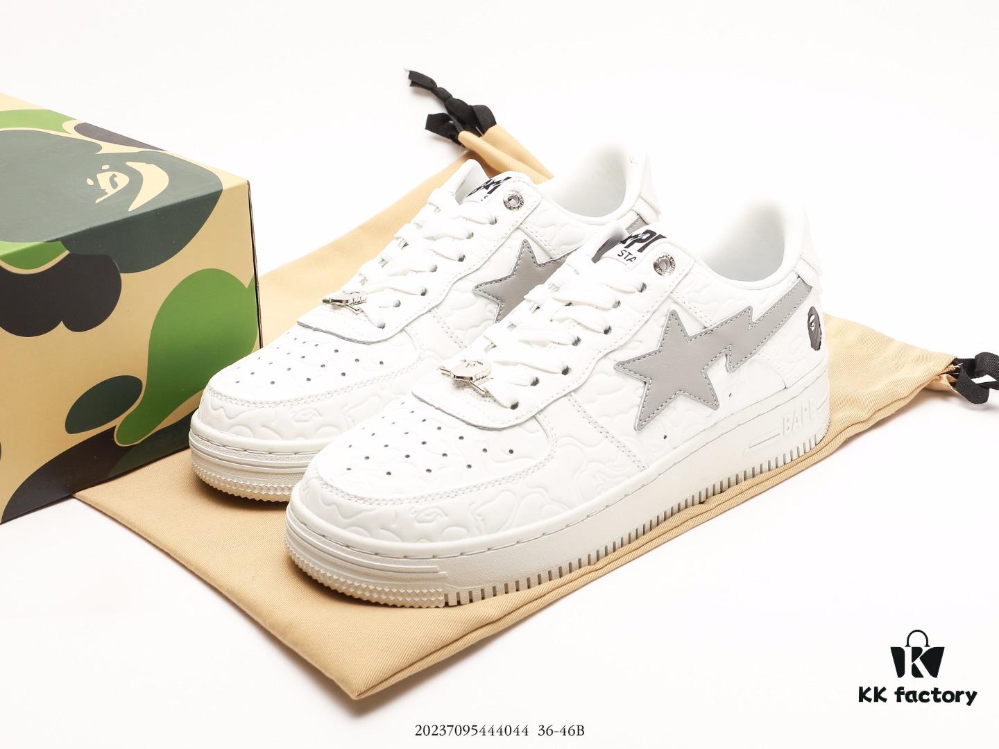 6930ee8e6e68136f4d9b3727 Ape Head BapeSta ToLow Classic Low-Top Casual Sneakers, Highest Retail Version, Meticulously Developed Over Six Months, Premium Full-Grain Leather Upper and Lining, High-Frequency Imported Machine Logo Pressing, Midsole with Ortholite Cushioning Material
